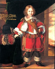 Jean-Frédéric de Brandebourg-Ansbach à cinq ans - par Benjamin Block (1659)